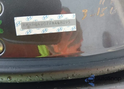 2015 Hyundai Azera из США, поврежденный, VIN KMHFG4JG7FA448095